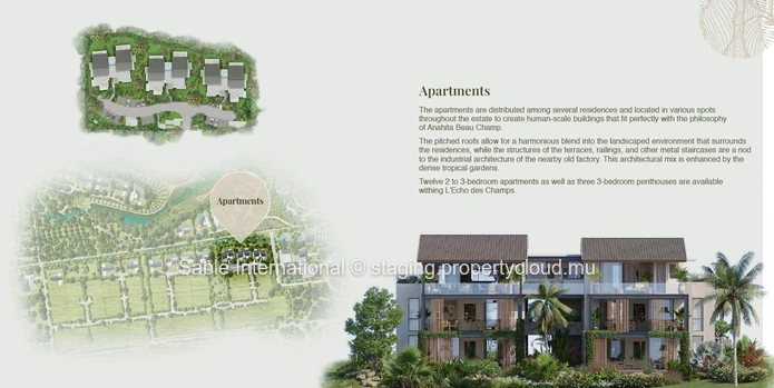 Smart City Anahita, Bel Air, 191m², 3 chambres, piscine, parking, accès mer, spa, proche écoles, golf.