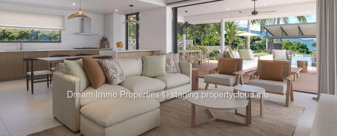 Somptueuses Villas Offrant Une Vue Mer & Morne Panoramique A Riviere Noire – Ile Maurice