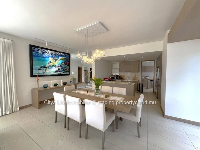 Villa SCS à vendre à Mon Choisy, 512m² habitables, 884m² terrain, 4 chambres, bureau, piscine privée. Prix : 1,850M €.