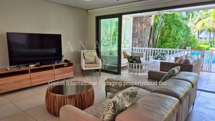 Townhouse 3 chambres à vendre à Anahita, avec vue golf, piscine privée et domotique