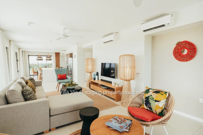 Grand Baie - Elégant penthouse de 2 chambres incluant des services hôteliers haut de gamme