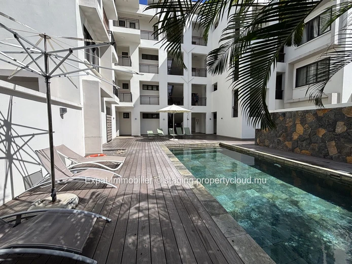 3-bedroom apartment with swimming pool, 5 minutes from the beach – Mont Choisy