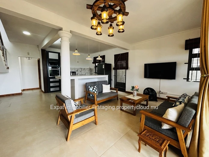 Duplex 3 Chambres Avec Piscine En Pierre Et Rooftop A Pereybere