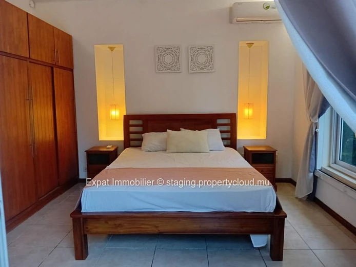 Single-storey villa with swimming pool and large garden – Grand Baie