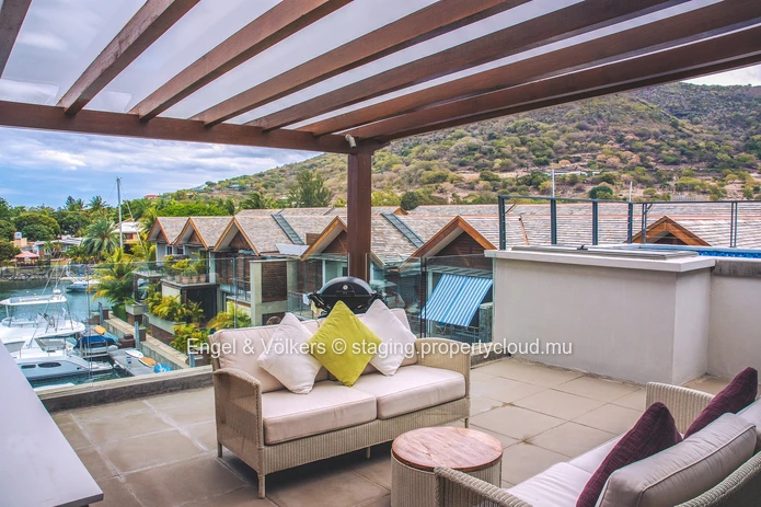 3-Bedroom Penthouse Living with Mountain Views
