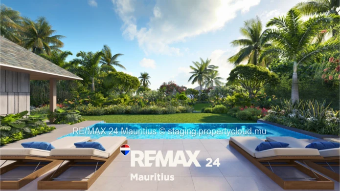 Elegant 4-bedroom Lagoon Villas from USD 1.8 M, with private pool, terraces & balcony.