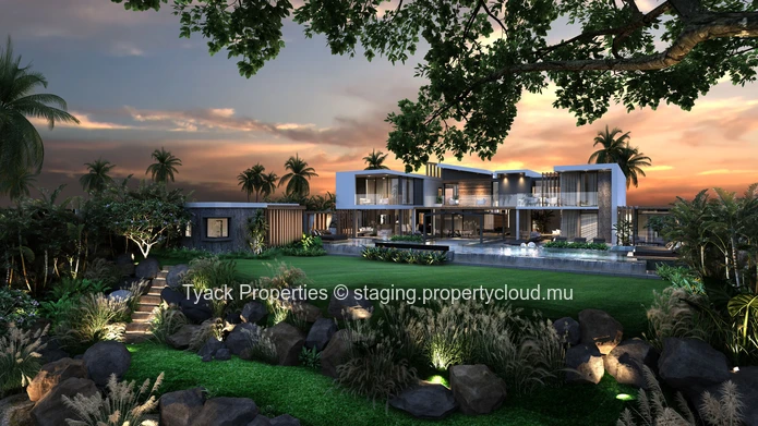Exceptional 5-Bedroom Villa in Cap Malheureux – Private Cinema, Terraces & Lush Setting