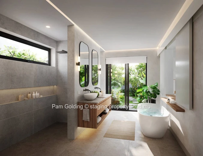 Villa de 4 Chambres avec Piscine Privée et Jardin – Pereybere
