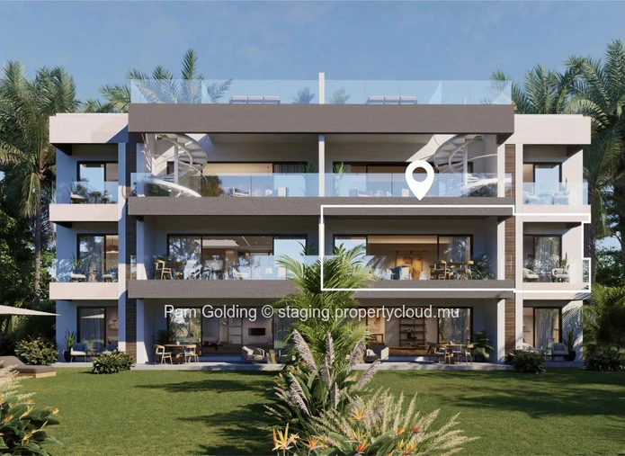 2-Bedroom Apartment in La Pointe Luxury Apartments, Pointe aux Canonniers