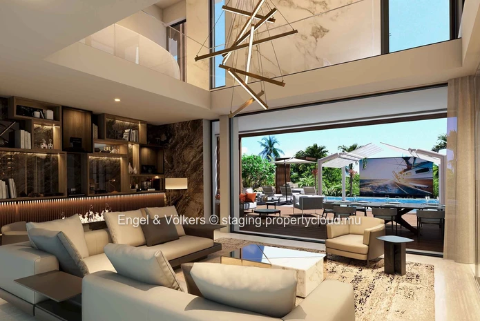 Contemporary Villa Offering Generous Spaces and a Distinctly Exclusive Ambience