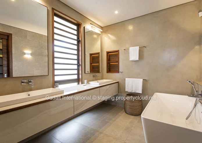 Villa Athena : villa avec vue mer & piscine privée à louer | Anahita Beau Champ