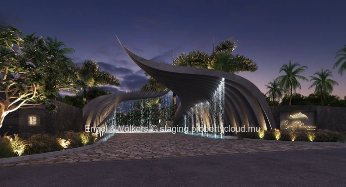 Villa with Architectural Clarity, Private Master Suite and Garden Residence