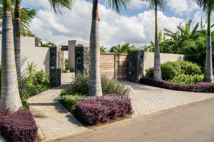 Villa d'exception à Anahita, Île Maurice – Vue panoramique sur le golf et la montagne