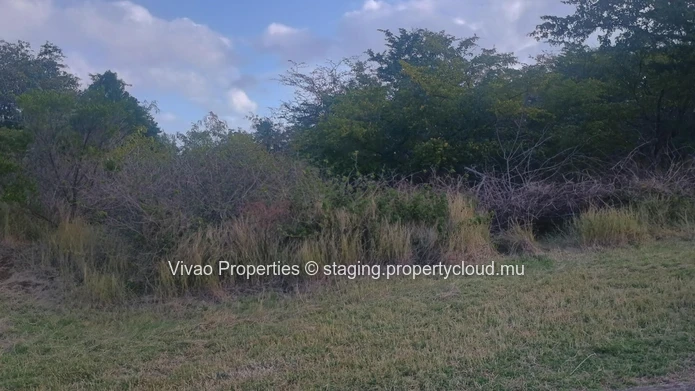 Rare terrain résidentiel d'un arpent à vendre au sein du Domaine de Palmyre à Petite Rivière Noire - Rs 30M.