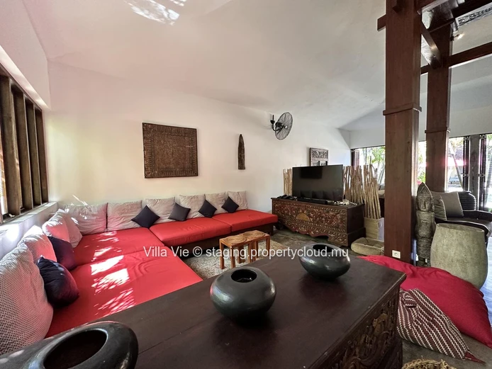Pointe aux Canonniers - Élégante villa de 3 chambres ensuite