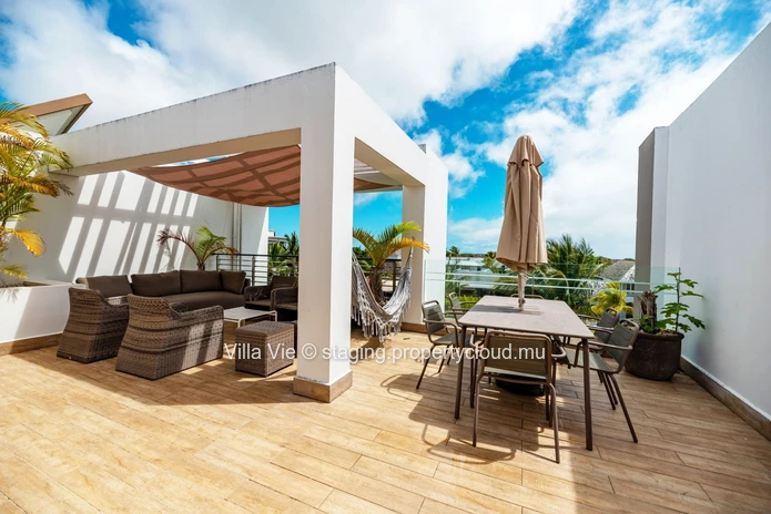 Haute Rive - Joli appartement de 3 chambres avec vue mer