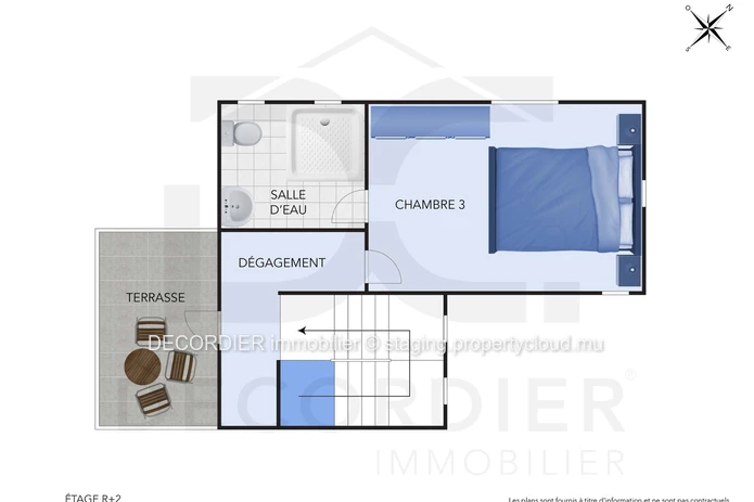 Triplex for rent - Pereybere