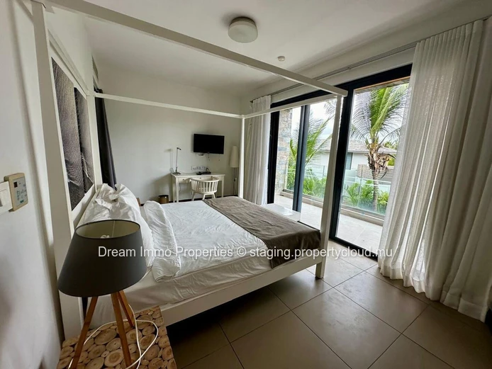 Bel Appartement De 3 Chambres Dans Une Residence Avec Hotel & Golf A Azuri - Ile Maurice