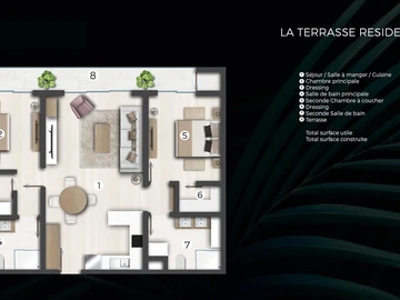 Appartement de 2 Chambres