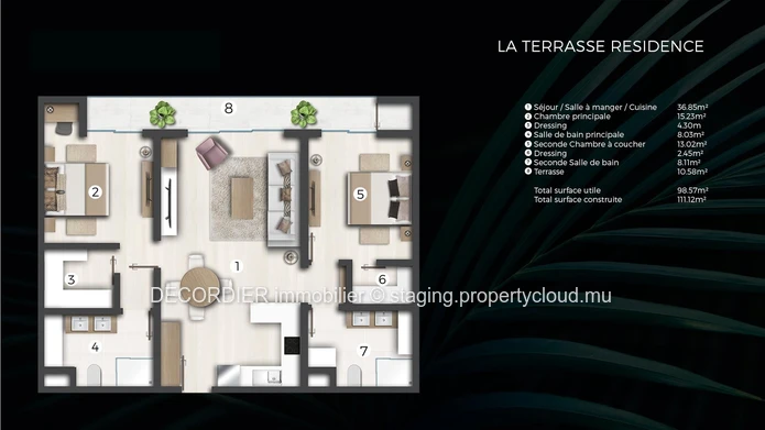 A vendre - Cap Malheureux, Appartement de prestige dans le projet Cap Marina