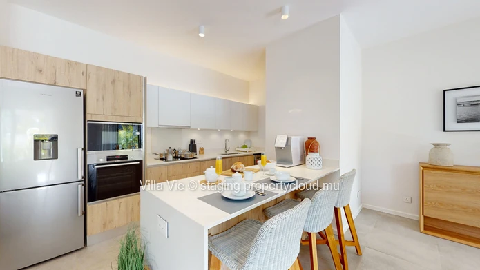 Grand Baie - Bel appartement de 2 chambres avec piscine privée