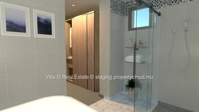 In a small residential area, charming single-storey house with pool and garden view, enclosed by a stone wall, in the...