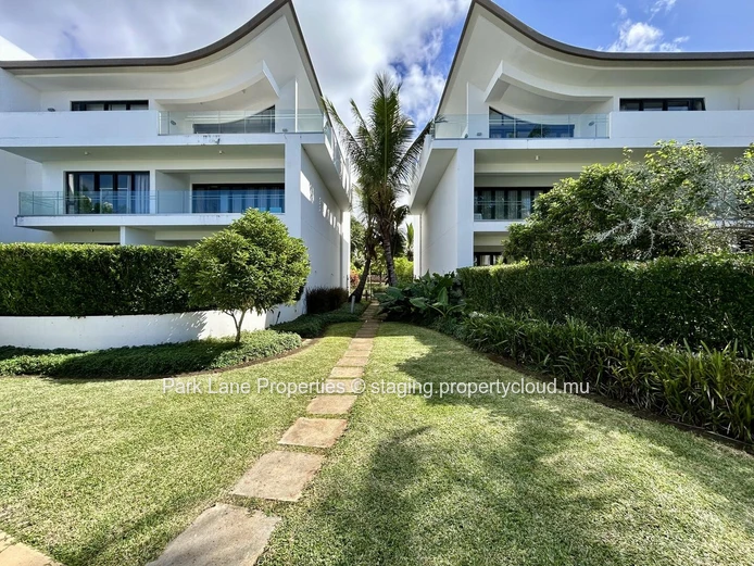 Luxurious Beachfront Apartment with Stunning Views and Communal Pool in Haute Rive, $800K