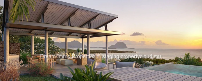 Somptueuses Villas Offrant Une Vue Mer & Morne Panoramique A Riviere Noire – Ile Maurice