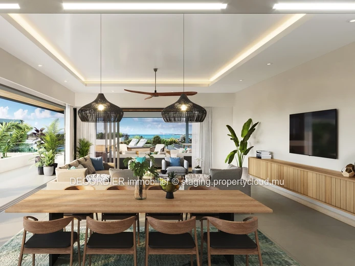 Penthouse avec 3 chambres en suite