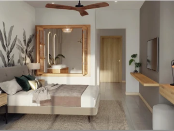 Appartement de 3 Chambres