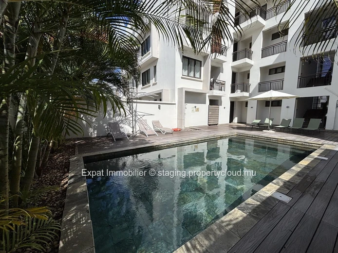 3-bedroom apartment with swimming pool, 5 minutes from the beach – Mont Choisy