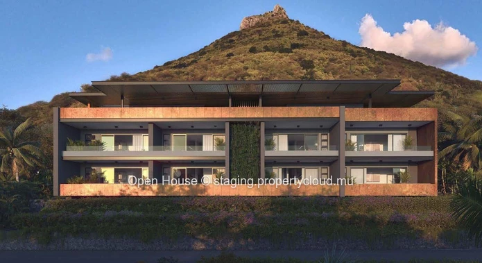Appartement avec une vue mer féérique. 3 chambres, Piscine. Accessible aux étrangers.