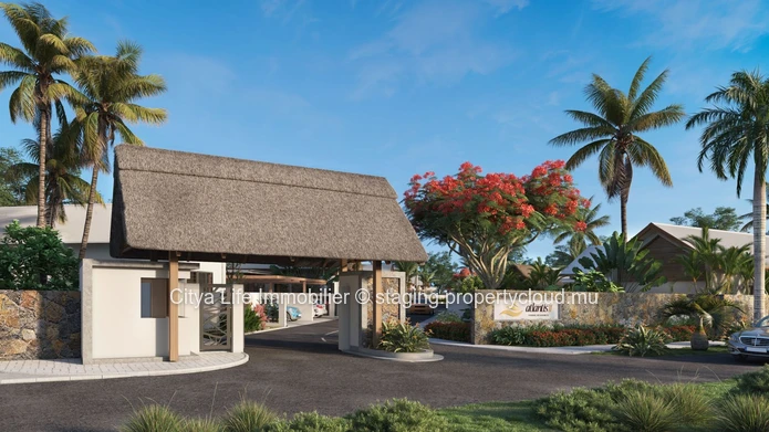 Villa PDS à vendre à Grand Baie, 176m² habitables sur terrain de 401m², 3 chambres, piscine privée. Prix : 680 000 €.