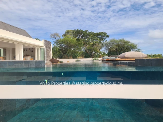 Luxury Villa West Coast - Rs 80M - Infinity Pool on Deck - 3+ Bedrooms - Reception Terrace - Secure Gated Community