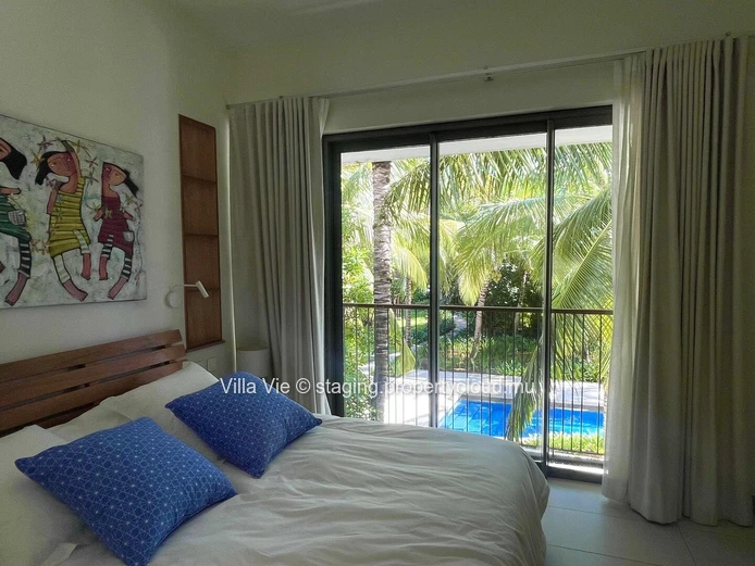 Mont Choisy - Beautiful 2-bedroom en suite apartment in a secure residence, golf view