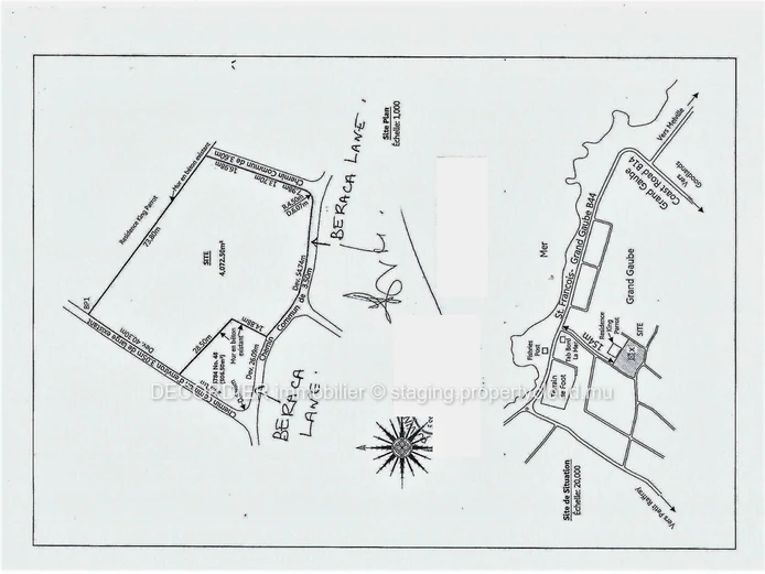 Residential land 10 minutes from the beach