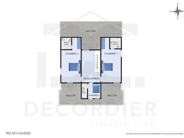 Maison de 4 Chambres