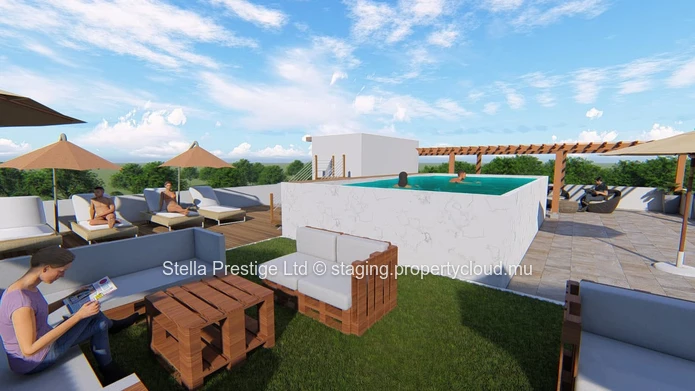 Uncompleted Tourist Residence in Souillac, Bel Ombre Area | 1250m² Living Area | Near the Access | Mountain Views | L...