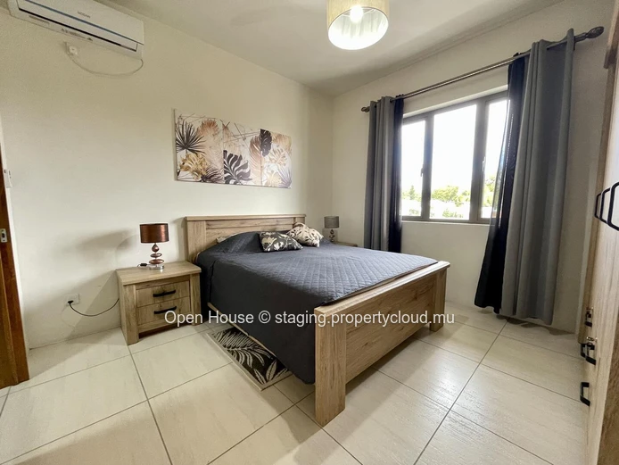 Appartement meublé 3 chambres à louer à Flic en Flac avec piscine