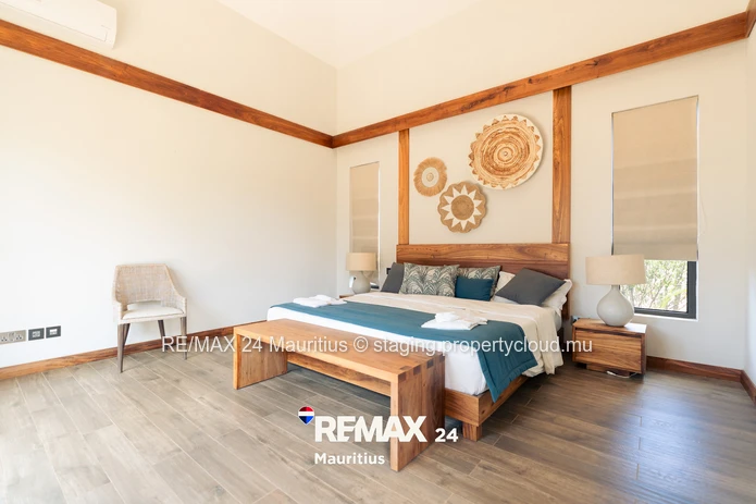 Spacious 3-bedroom villa with private pool, landscaped garden and elegant kiosk.