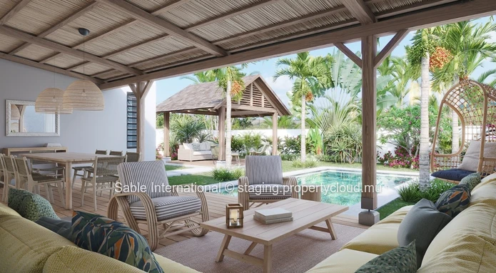 Grand Baie Gem! Stunning RES Villa in Petit Raffray with Private Pool, Garage, Garden, and Close to Amenities. 246m² ...