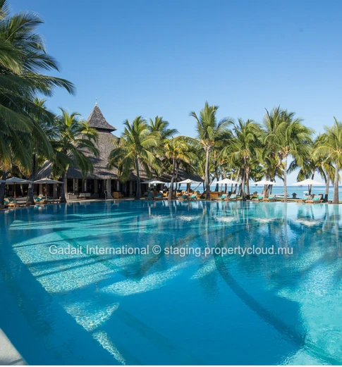 Harmonie-S-05: modern villa with private pool and sea view on the west coast of Mauritius