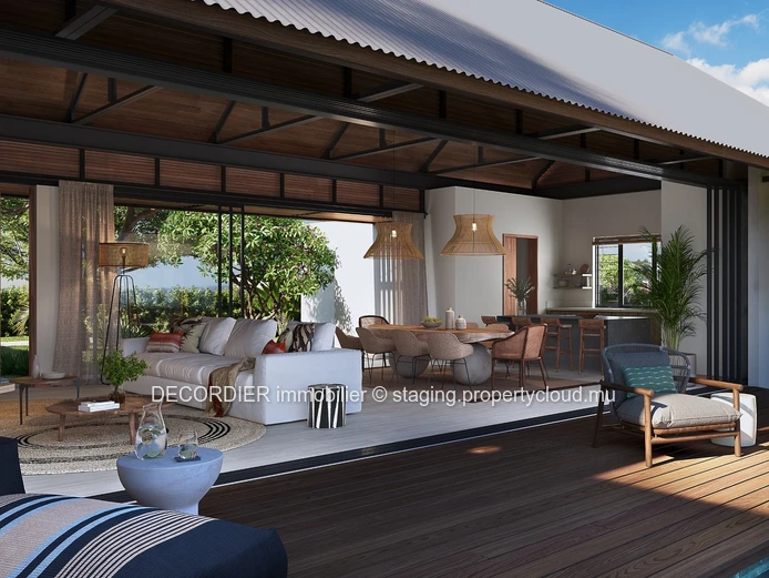 Villa contemporaine de plain-pied accessible aux étrangers