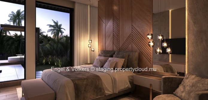 Architecturally Refined Villa Featuring Spacious Interiors and a Private Master Level