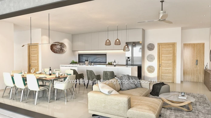 Appartement Neuf 3 Chambres Entièrement Meublé à Vendre à Pereybere