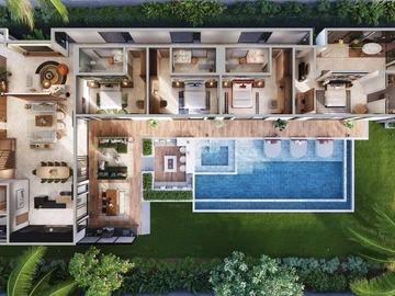Villa de 4 Chambres