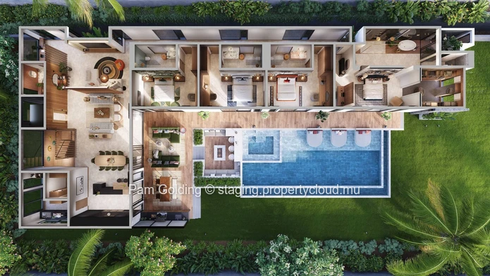 Luxurious Gemstone Villas at The Essence, Mauritius - Exclusive Villa Residences with Hotel Amenities