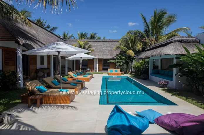 Pointe aux Canonniers – Magnifique Villa de charme 4 chambres en suite avec piscine privée