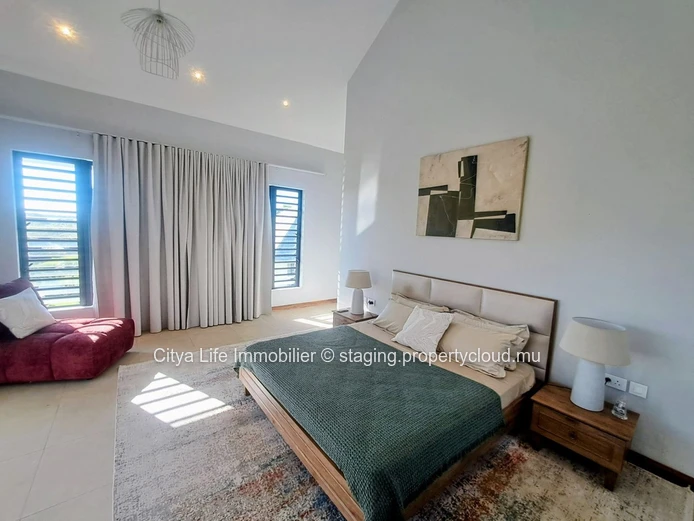Stunning Furnished House with Private Pool for Rent at Mont Choisy