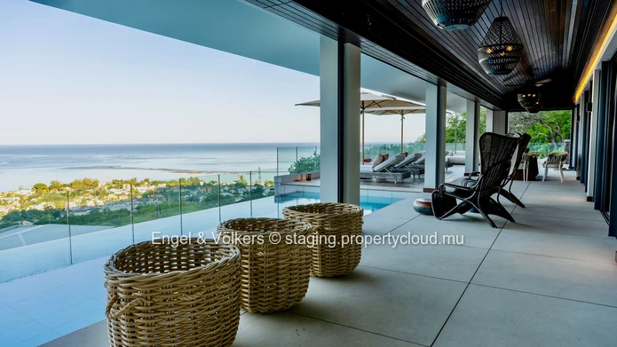 Ultra-Luxury Villa with Panoramic Lagoon Views in Black River, Mauritius